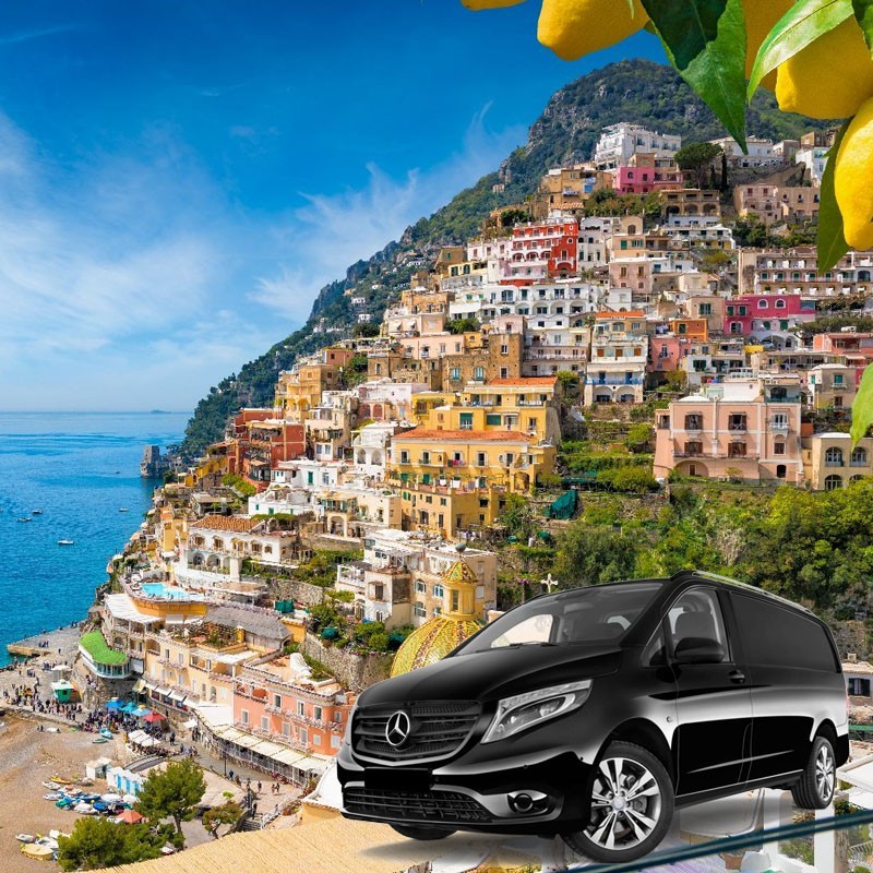 POSITANO, AMALFI AND RAVELLO FROM SORRENTO