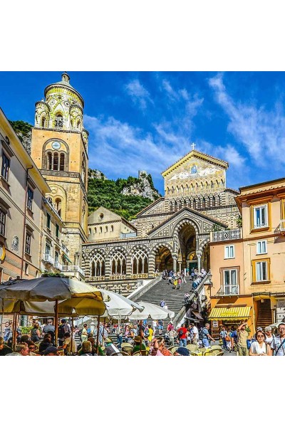 POSITANO, AMALFI AND RAVELLO FROM SORRENTO